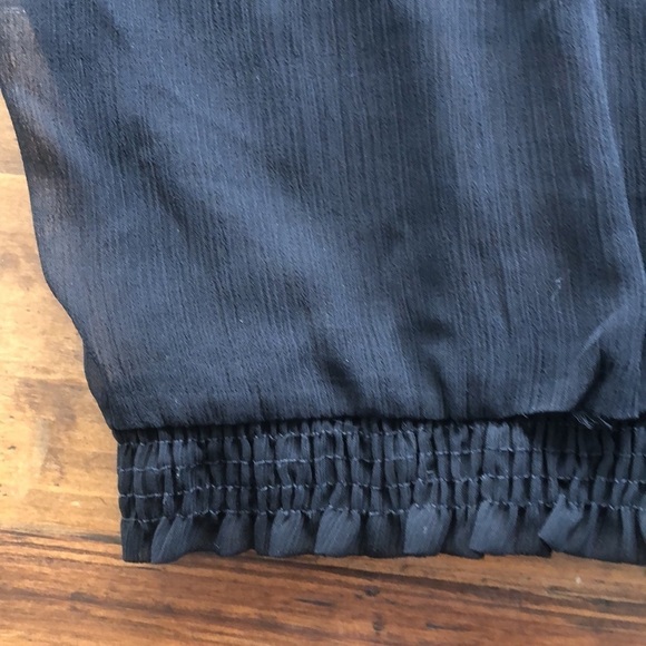 Rickis black sheer top plus size - Picture 5 of 9